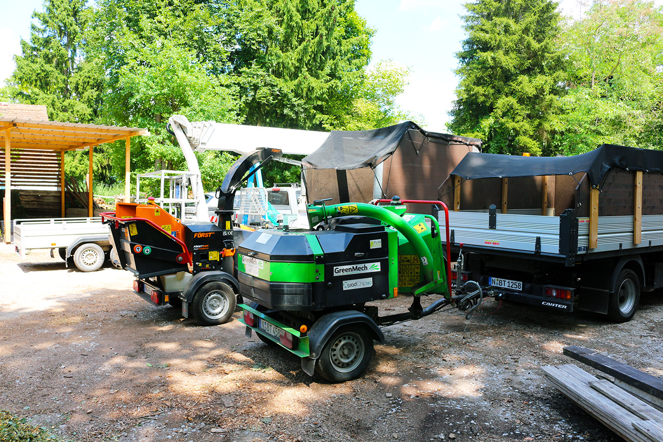 Profis in der Baumpflege